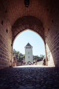 Ancient gatehouse bridge