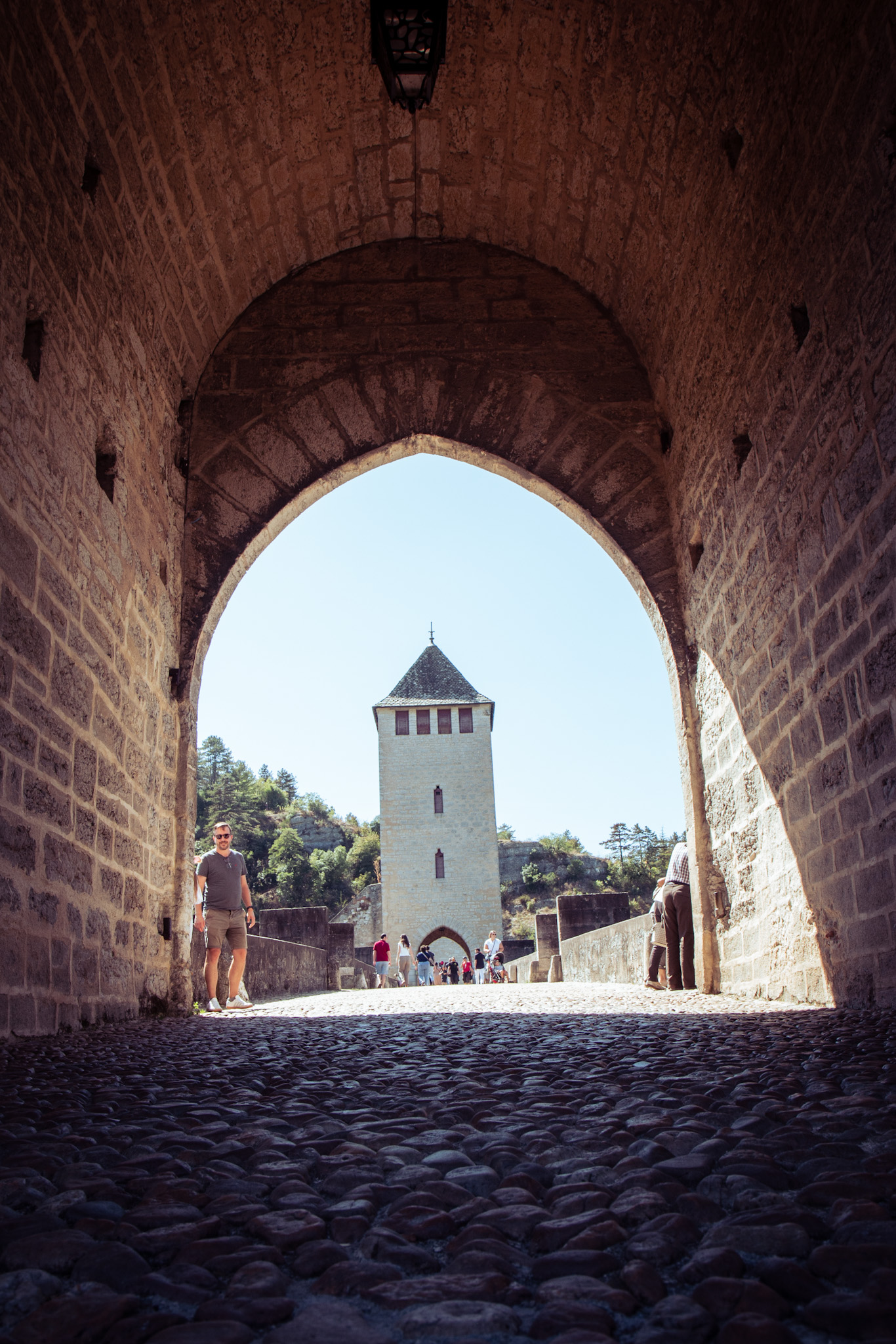 Ancient gatehouse bridge